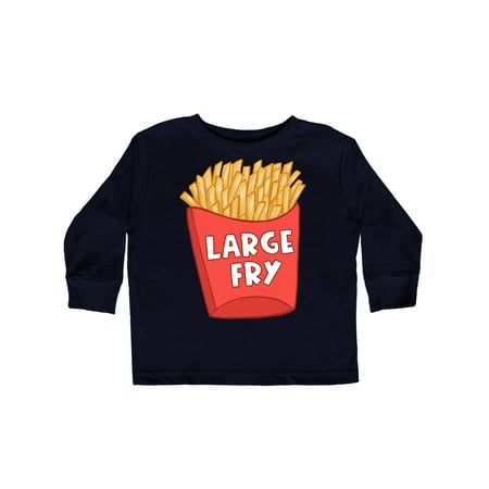 

Inktastic Large Fry Gift Toddler Boy or Toddler Girl Long Sleeve T-Shirt
