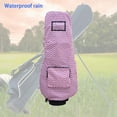 thumbnail image 4 of Waterproof Golf Bag Rain Protection Cover, Rain Cover with for Golf Bag, Pink, 4 of 8