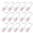 thumbnail image 2 of Xihbxyly Clips de Acero Inoxidable, Percha Compacta para Secar Ropa, Ganchos Multifuncionales de Alta Resistencia, Diseño Giratorio de 360°, Solución de Almacenamiento para Viajes y Campamentos, Esen, 2 of 7