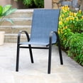 thumbnail image 1 of silla apilable sling - denim, 1 of 7