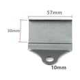 thumbnail image 3 of for KOSO Universal Motorcycle Meter Bracket CNC Water Temperature Voltmeter Thermometer Tachometer Mounting Holder C, 3 of 6