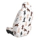 thumbnail image 2 of Fotbe Yoga Labrador Retriever Funda para Asiento de Auto con Estampado – Impermeable y Antisudor – Ajuste Universal, Lavable a Máquina, Antideslizante (1 Pieza), 2 of 5