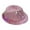 Pink, variant on Sequin Glow Jazz Hat Performance Props Flash Cowboy Hat,Color:Pink