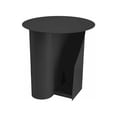 thumbnail image 3 of Pangea Home Que 18" Modern Metal Magazine Side Table in Black, 3 of 3