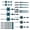 Blue, variant on Crystal Acrylic Holiday Snowflake Pack Of 18 MultiUse Seasonal Decorations