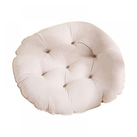 

Retap Solid Floor Pillow Futon Patio Seat Cushion Reversible Chair Cushion With Ties Tatami Pad Washable Window Pad