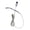 White, variant on USB Mice Line, USB Mouse Cable Wire Replacement Repair Parts for DeathAdder Essential 2000 6400DPI Mouse