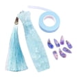 thumbnail image 1 of TISHITA Children Guzheng Finger Picks Set Fingertip Covers for Beginners Performance Blue, 1 of 8