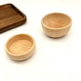 thumbnail image 5 of Small Wooden Bowls, Durable Wood DIY Craft Bowls for Painting and Decoration for Art Projects, 1Pc Mini Wooden Bowl for Home Painting Decor, Natural Small Wood Serving Bowls(Khaki,2x2x1"), 5 of 9