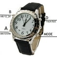 thumbnail image 4 of Men's Talking Watch for Visually Impaired English Clock Timepiece with High Contrast Display and Easy-to-Read Numbers, 4 of 4