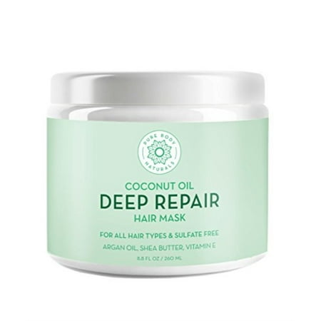 Coconut Oil Hair Mask Deep Conditioning Hair Treatment For Dry