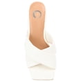 thumbnail image 4 of Journee Womens Oppal Open Toe Mid Stiletto Sandals, 4 of 8