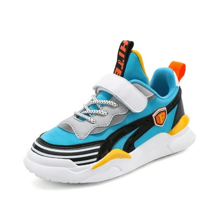 

Boys Shoes Trendy Color Block Lightweight Comfy Athletic Running Shoes Outdoor Non Slip Walking Shoes For Children Girls Kids Sneakers Spring And Summer