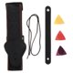 thumbnail image 1 of 1 set de correa de guitarra de algodón puro Insertable Pick Guitar Cinturón accesorio de guitarra, 1 of 7