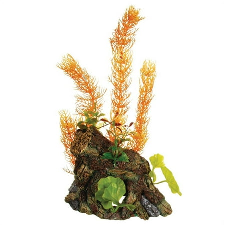 Marina Deco-Wood with Plant (Large)