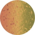 thumbnail image 1 of Ahgly Company Machine Washable Indoor Round Transitional Yellow Area Rugs, 4' Round, 1 of 7