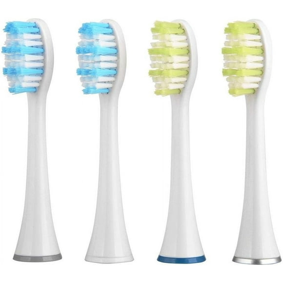EcoNesxp Dental Care Tools Mornwel 4 pcs D01 Replacement Brush Head Color