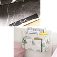 thumbnail image 4 of Bolsa de almacenamiento para cabecera de 1 pieza, cesta de almacenamiento colgante multifunción, bolsas de tela Oxford para cabecera, para control remoto, libro, diario, teléfono, botella de agua JFHHH pequeña, 4 of 5
