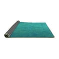 thumbnail image 2 of Ahgly Company Indoor Rectangle Persian Turquoise Blue Bohemian Area Rugs, 7' x 10', 2 of 4