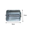 thumbnail image 4 of Aluminum Bento Box Crack Resistant Portable 3 in 1 Snack Box Lunch Box Food, 4 of 5