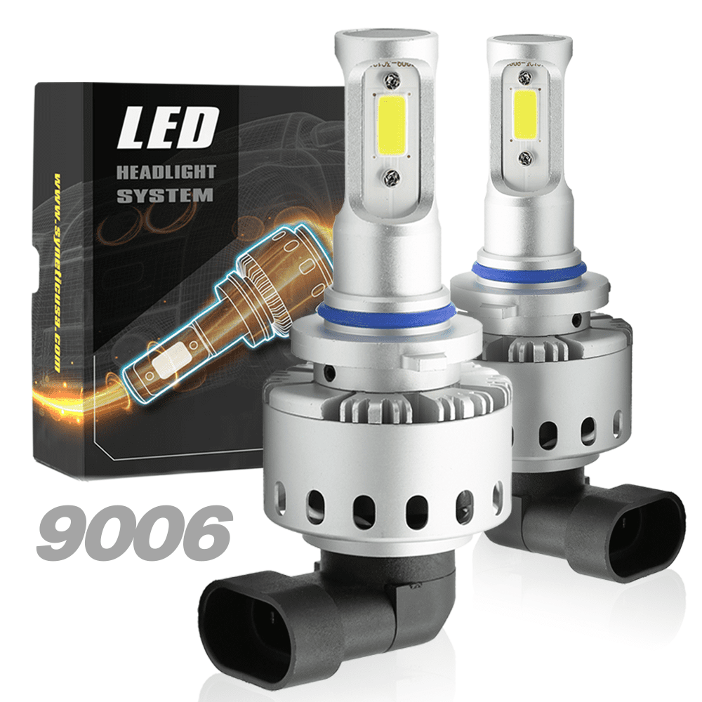 2016 Cree LED headlight Kit 9006 HB4 388W 6000K 38800LM bulbs Pair white
