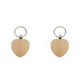 thumbnail image 1 of relayinert 1/2/3/5 Wood Key Chain Craft Blank Keyring Gift Personalized Pendant Hanging Outdoor Holder Handicraft Organizer Accessory Type 11 2PCS, 1 of 6