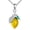 Lemon Necklace, variant on ONEFINITY Fruit Necklace Sterling Silver Lemon Strawberry Cherry Pendant Necklace Fruit Jewelry Gifts for Women