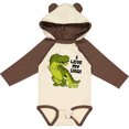 thumbnail image 3 of Inktastic I Love my Dad with Baby and Daddy Tyranasaurus Rex Boys or Girls Long Sleeve Baby Bodysuit, 3 of 5