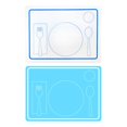 thumbnail image 3 of MAIF Kindergarten Teaching Placemats Early Education Institutions Students Children Silicone Tableware Placement Mats, 3 of 8