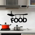 thumbnail image 3 of Yuarrent Adhesivo de pared con letras en inglés para alimentos, pegatinas extraíbles exquisitas, calcomanía autoadhesiva, accesorio de adorno Decoración del hogar, 3 of 6