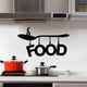 thumbnail image 3 of Yuarrent Adhesivo de pared con letras en inglés para alimentos, diseño de escena exquisito, calcomanía autoadhesiva impresa, cinta de fondo Decoración del hogar, 3 of 6