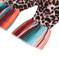 thumbnail image 4 of Girl’s Christmas Set Long Sleeve Top Leopard Flared Trousers, 4 of 5