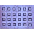 thumbnail image 1 of Ahgly Company Machine Washable Indoor Rectangle Abstract Blue Modern Area Rugs, 7' x 9', 1 of 4