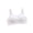 White, variant on Girls Seamless Bra kids Wide Strap Design Lightweight Wirefree Support Everyday for Bra 11-16Y