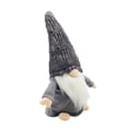 thumbnail image 2 of HomeRoots 399324 18 x 5.5 x 7.5 in. Sparkly Gray Fabric Gnome, 2 of 4