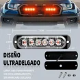 thumbnail image 2 of 2 Lateral Faro Led Barra Estrobo Patrulla 16 Funci Auto Moto, 2 of 8