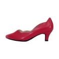 thumbnail image 3 of PEERAGE Makenzie Women Extra Wide Width Dress Shoes RED 9.5, 3 of 6