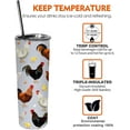 thumbnail image 3 of Chicken Gifts for Chicken Lovers, Chicken Tumbler, Chicken Mug, Chicken Coffee Mug, Chicken Cup, Chicken Gift, Chicken Themed Gifts, Chicken Lover Gifts, 20oz Chicken Breed Tumbler with Straw, 3 of 5