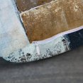 thumbnail image 6 of Throw Pillow Covers Modern Home Art Decor, 20 x 20 Inches Set of 2 Pillow Cases Decorative, Abstract Oil Painting Pillowcases for Bedroom, Living Room, Cushion Couch Sofa, Brown Blue, 6 of 6