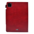 thumbnail image 3 of SaniMore for iPad Pro 11 2022/2021/2020/2018,iPad Air 5th/4th Generation/iPad 10.9" 2020 Wallet Case, Card Slots & Pen Holder [Auto Sleep] PU Leather Kickstand Shockproof Full Protective Cover, Red, 3 of 10