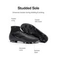 thumbnail image 4 of Botines de fútbol de caña alta para hombre DREAM PAIRS negros talla 10.5, 4 of 8
