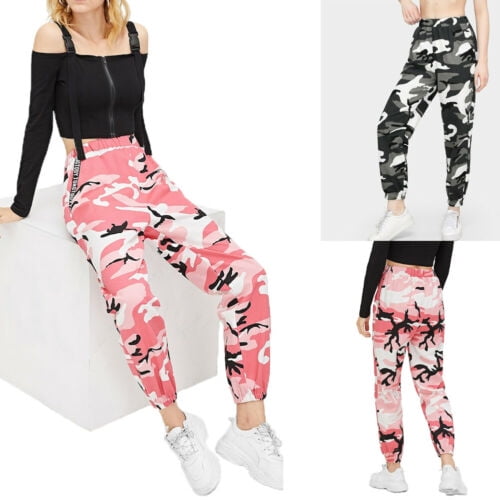 camouflage girl pants