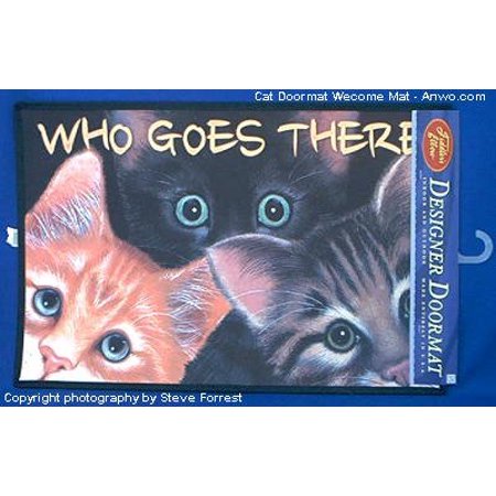 Cat Doormat Welcome Mat Made In Usa By Anwo Animal World