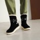 thumbnail image 1 of Botas de nieve Otoño e invierno Punta redonda Moda Botas cortas peludas cálidas Botas de gran tamaño Botas de mujer Wmkox8yii ghj1698, 1 of 6