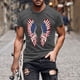 thumbnail image 1 of Tops para hombre, blusas y camisas de manga corta con cuello redondo para hombre, jersey informal de moda con estampado para hombre, camiseta de manga corta con cuello redondo, blusa de poliéster para, 1 of 5
