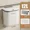 12L White with Lid, variant on 12L Kitchen Trash Can Wall Mounted Hanging Trash Bin with Lid Garbage Can for Cabinet Under Sink Waste Garbage Compost Bin Trash