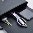 thumbnail image 5 of 2PCS Folding Scissors, Stainless Steel Safety Portable Mini Travel Small Scissors, Foldable Pocket Badge Scissor, Suitable for Travel, Home, Office, Craft, Sewing, Nurse Accessories, 5 of 6