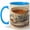 Blue, variant on Vintage Tea Cup 11oz Ceramic Mug, Cottage Teacup Still Life Art