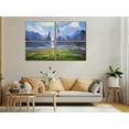 thumbnail image 4 of Royal Designs, Inc. Premium Aluminum Floating Canvas Picture Frame, PF-1001-18x18-BGL, 18 x 18, Brushed Gold, Over 1500 Sizes Available, 4 of 5