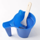 thumbnail image 3 of Juego de 2 Piezas Pinceles Giratorios con Recipiente para Pintura, Material, Construcción Conveniente, Bandeja de Pintura de Plástico Azul, Juego de Herramientas para Pintar, 3 of 5
